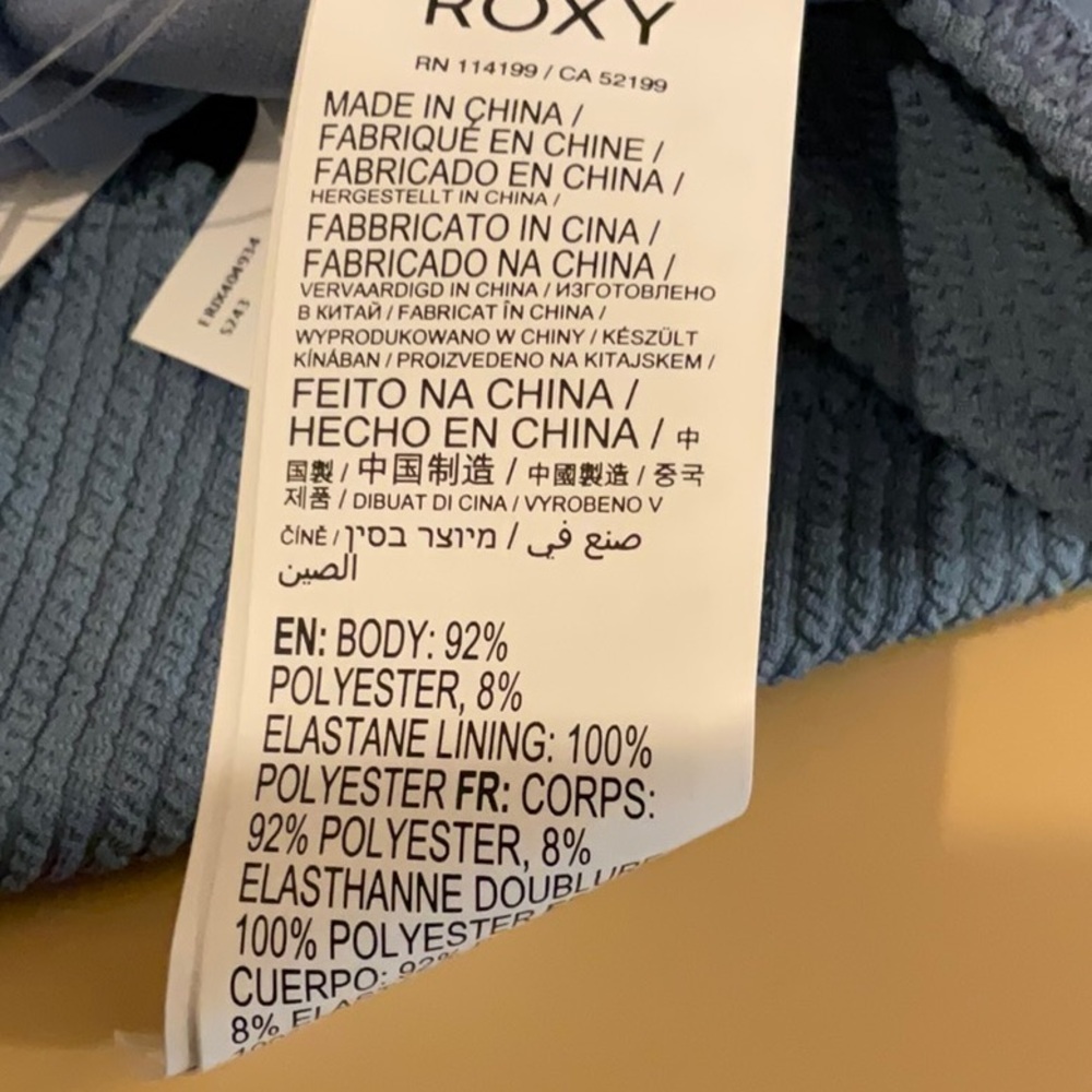 Roxy Aruba - Skimpy Coverage Bikini Bottoms blue - Picture 6 of 8